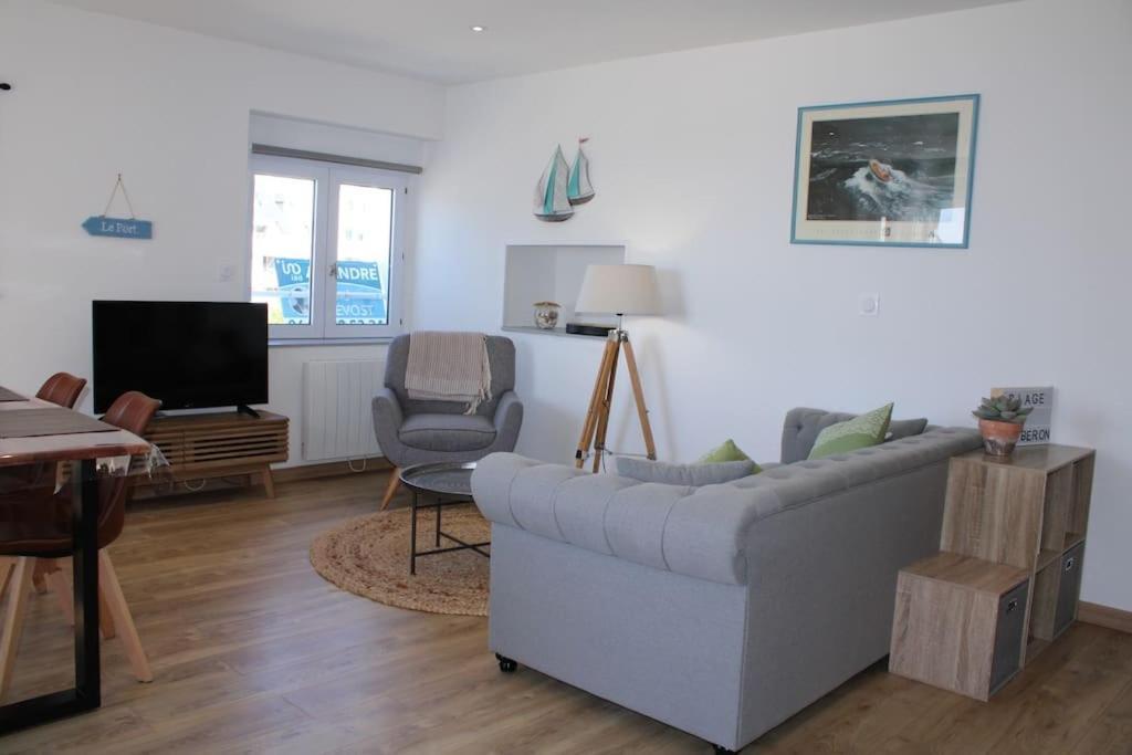 « L'Oceanix » Vue Grande Plage 2Ch Wifi Quiberon Exterior foto