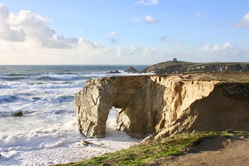 « L'Oceanix » Vue Grande Plage 2Ch Wifi Quiberon Exterior foto