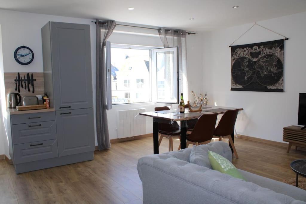 « L'Oceanix » Vue Grande Plage 2Ch Wifi Quiberon Exterior foto