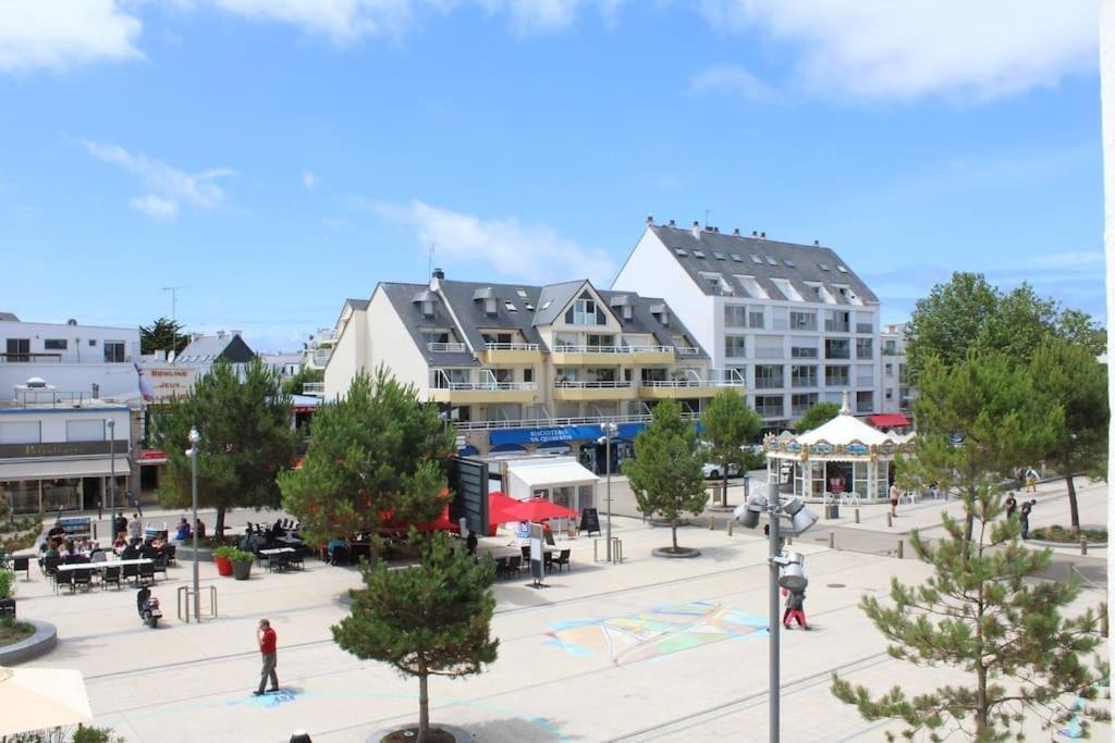 « L'Oceanix » Vue Grande Plage 2Ch Wifi Quiberon Exterior foto