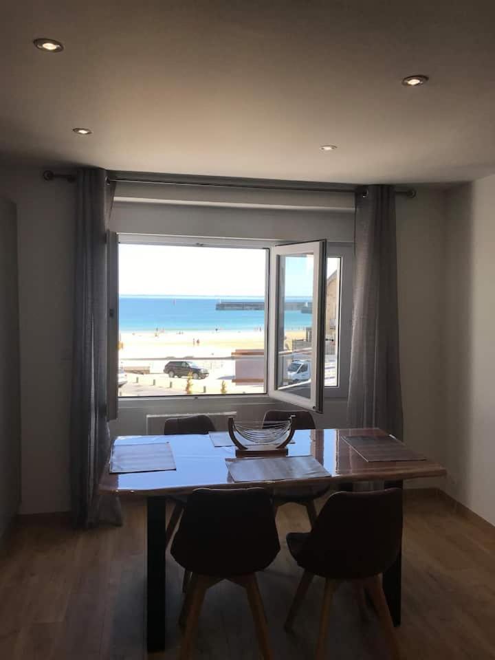 « L'Oceanix » Vue Grande Plage 2Ch Wifi Quiberon Exterior foto