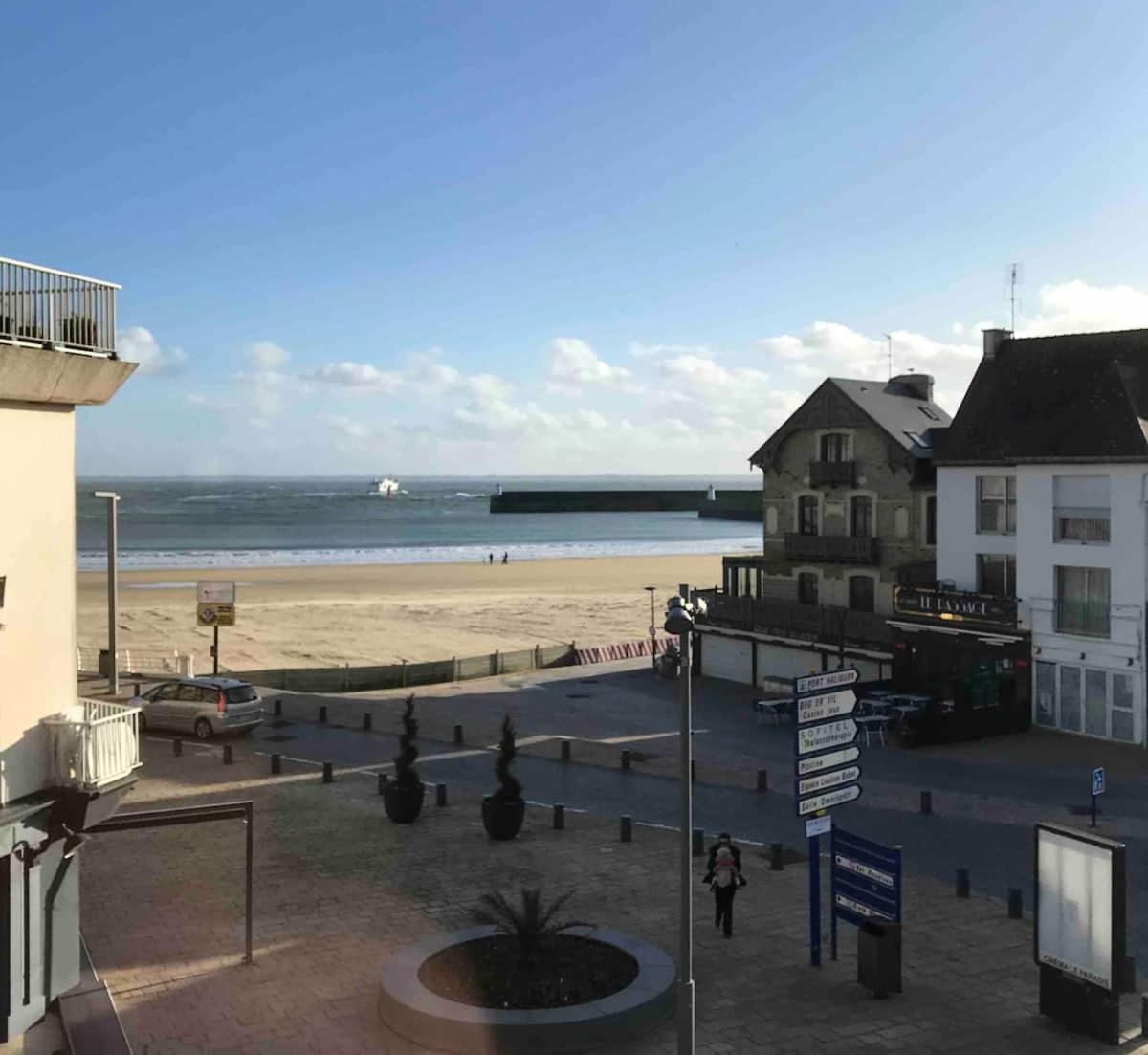 « L'Oceanix » Vue Grande Plage 2Ch Wifi Quiberon Exterior foto